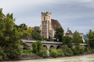 Fortified gothic church of St Michael, Wachau Valley Austria