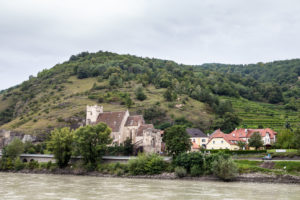 Fortified gothic church of St Michael, Wachau Valley Austria