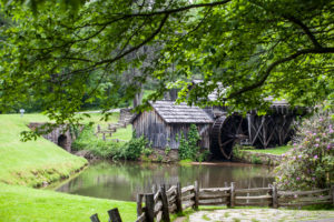 Mabry Mill in Spring, Blue Ridge Parkway, VA USA