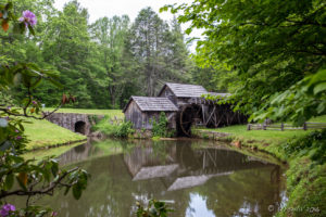 Mabry Mill in Spring, Blue Ridge Parkway, VA USA
