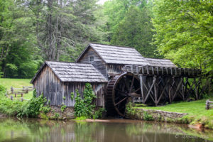Mabry Mill in Spring, Blue Ridge Parkway, VA USA