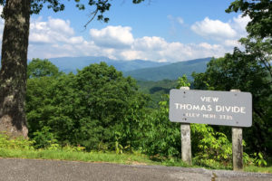 Thomas Divide Overlook, Blue Ridge Parkway, NC USA