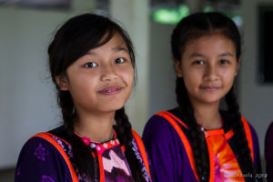 Portrait of Lisu Girls, Chiang Mai District Thailand