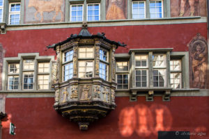 Oriel Bay Window, Old Town, Schaffhausen, Switzerland