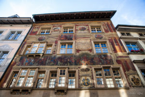 Frescoed Building Front, Old Town, Schaffhausen, Switzerland
