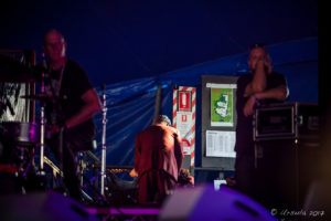 Jeff Lang Back Stage, Byron Bay Bluesfest 2017, Australia