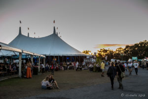 Mojo Tent at Sundown, Byron Bay Bluesfest 2017, Australia