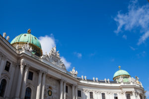 Hofburg Imperial Palace roof detail, Vienna