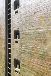 In a a lock between Regensburg and Passau, Germany