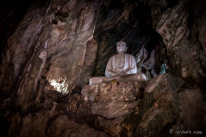 Sitting Buddha in a Niche, Hoa Nghiem Cave, Marble Mountains, Vietnam
