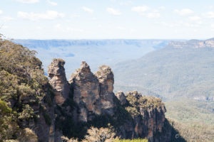 The Three Sisters from Echo Point, Katoomba Australia