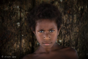 Portrait: Young Papuan person, Maprik PNG
