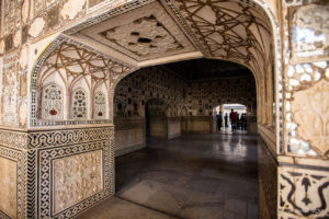 The Diwan-e-Khas (Hall of Private Audiences), Amer Palace, Jaipur India