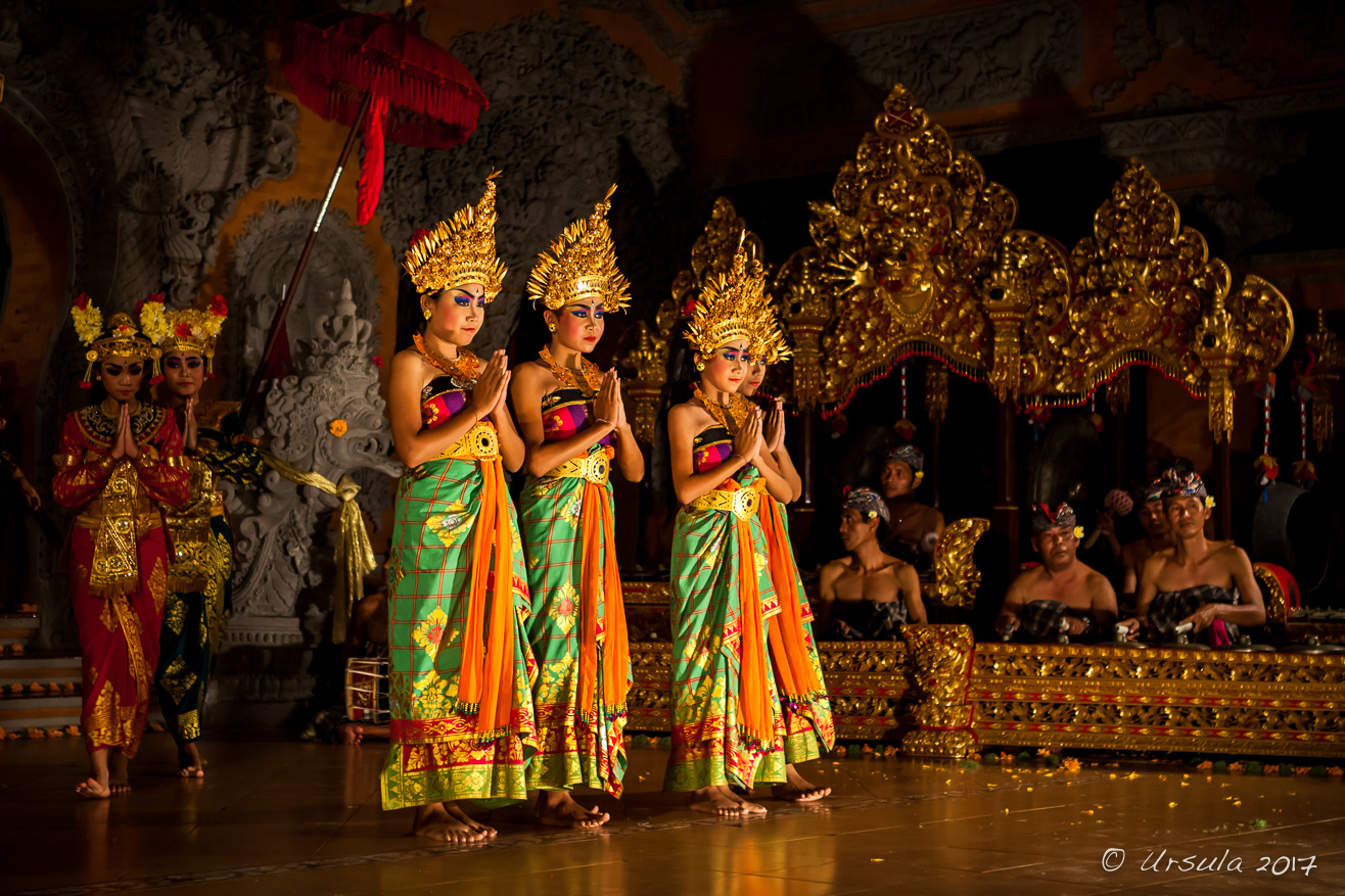 Legong and other Balinese Dances, Ubud, Indonesia