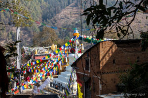 Namo Buddha Stupa from the path, Nepal