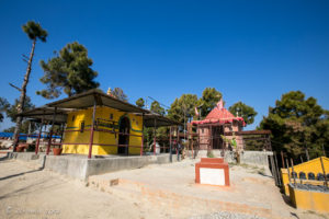 Small Hindu Shrine, Dhulikhel to Nagarkot, Nepal