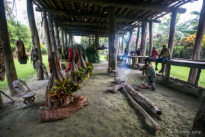 Inside the Spirit House, Kanganaman Village, PNG