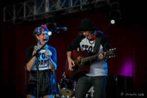 Hussy Hicks on stage, Bluesfest Byron Bay AU