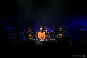 Jimmy Cliff on stage at Byron Bay Bluesfest 2018, AU