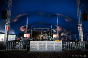 Sound mixing station in Ryan McMullen