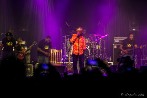 Jimmy Cliff on stage at Byron Bay Bluesfest 2018, AU