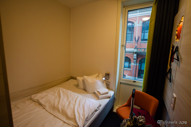 Hotel room, Smarthotel, Oslo Norway