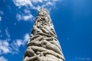 The Monolith, Vigeland sculpture installation, Frogner Park Oslo Norway