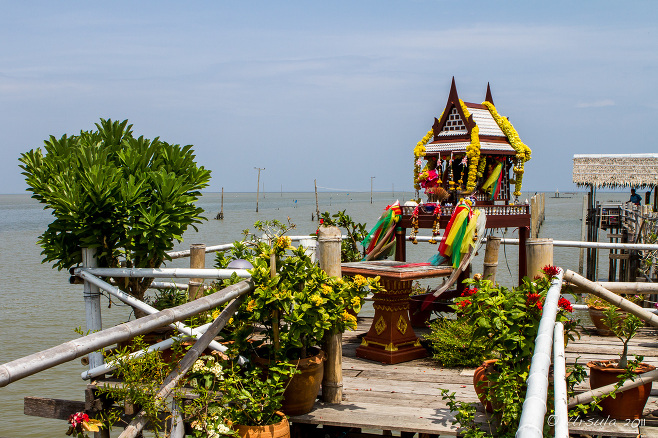 Spirit House, Bang Khun Thien Thailand.