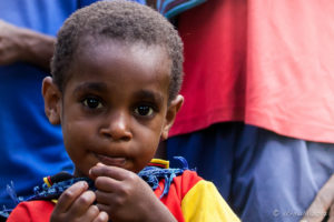 Portrait: Papuan Child, Kaningara, Middle Sepik, PNG