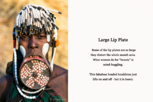 Mursi woman in a large lip plate, Ethiopia