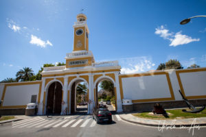 Gateway to Arsenal from the Bus