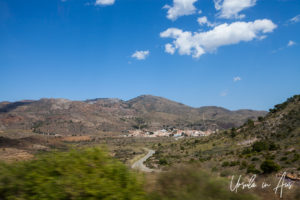El Algar from a distance, Murcia Spain
