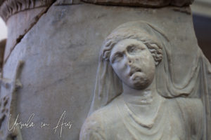 Roman Columns, Roman Amphitheater & Archeology Museum, Cartagena Spain