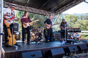 Cyril B Bunter Band with Mal Eastick, Poolside, Thredbo Blues Festival, Australia
