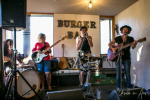 Hussy Hicks in the Burger Bar, Thredbo Blues Festival, Australia