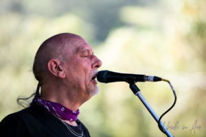 Portrait: Cyril B Bunter, Poolside, Thredbo Blues Festival, Australia