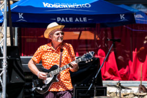 Dom Turner and the Backsliders, Poolside, Thredbo Blues Festival, Australia