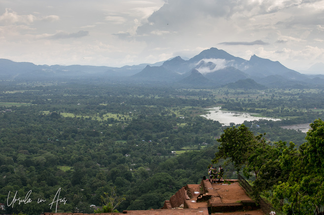 Looking over the Mountains of Central Province from Sigiriya, Sri Lanka
