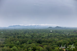 Jungle and mountains surrounding Sigiriya, Sri Lanka