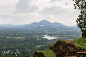 Looking over the Mountains of Central Province from Sigiriya, Sri Lanka