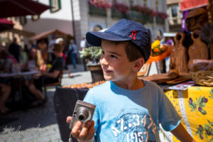 Boy with a camera, Poschiavo Switzerland