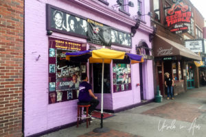 Outside Tootsies, Nashville USA