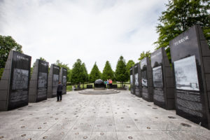 World War II Memorial, Bicentennial Capitol Mall State Park, Nashville Tennessee USA