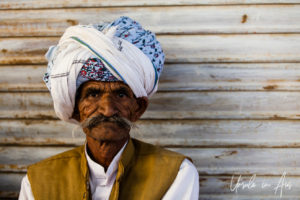 Moustached Indian man, Pushkar India