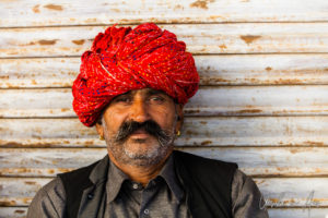 Man in a Red Turban, Pushkar India
