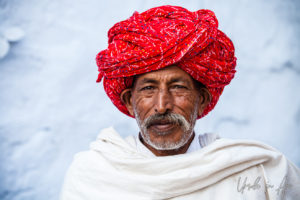 Man in a Red Turban, Pushkar India