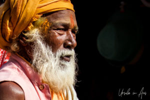 Sadhu profile Portrait, Pushkar India