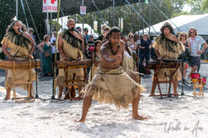 Male Rako Pasefika dancer, Boomerang Byron Bay 2019