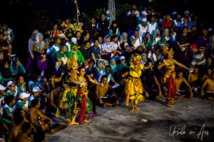 Rama and Sita Reunited, Kecak Dance, Uluwatu, Bali