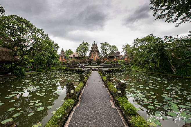 Pura Taman Saraswati in the lily ponds, Ubu Bali